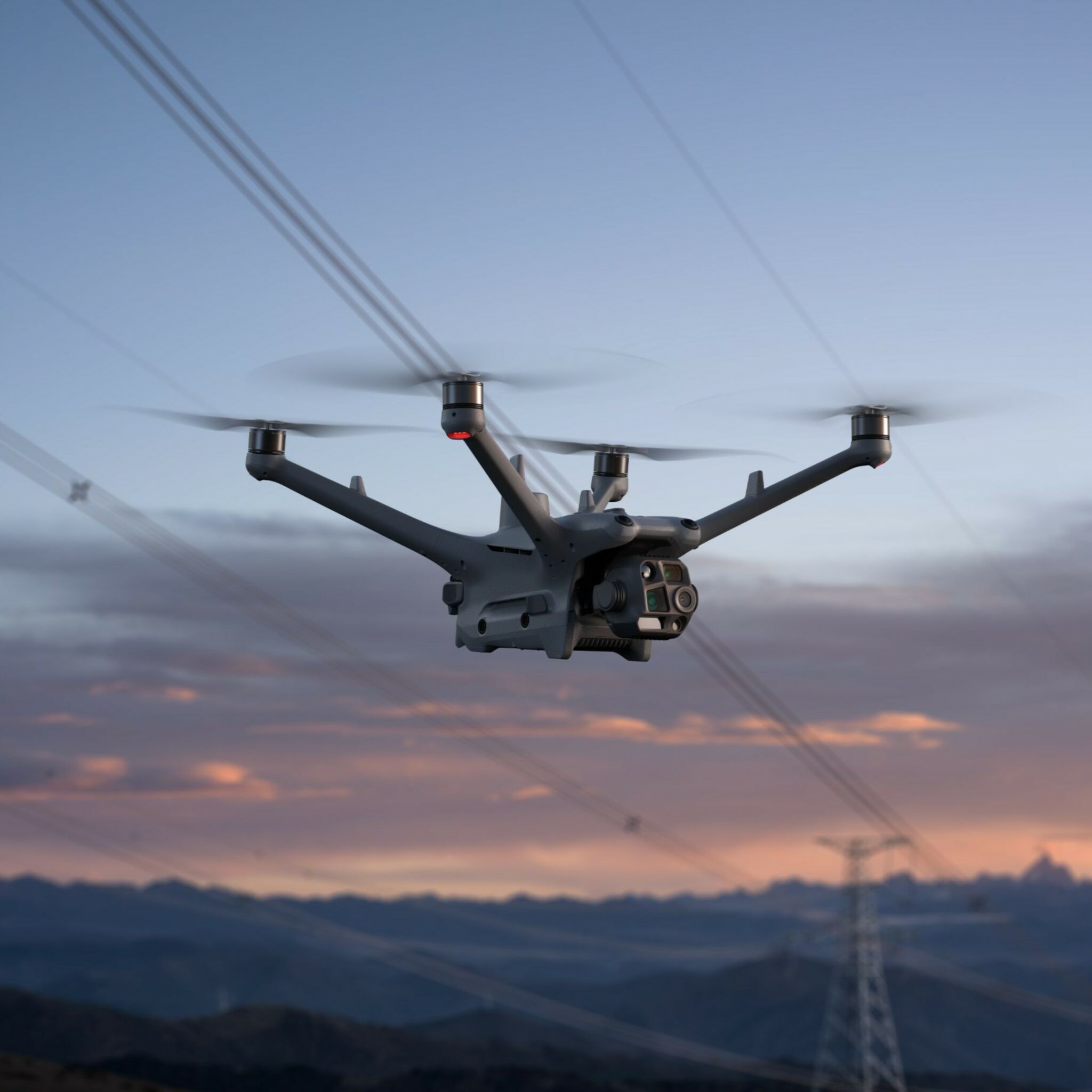 Dron DJI Matrice 4D para operaciones automatizadas