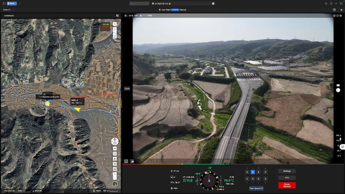 Plataforma de supervisión remota de drones automatizados