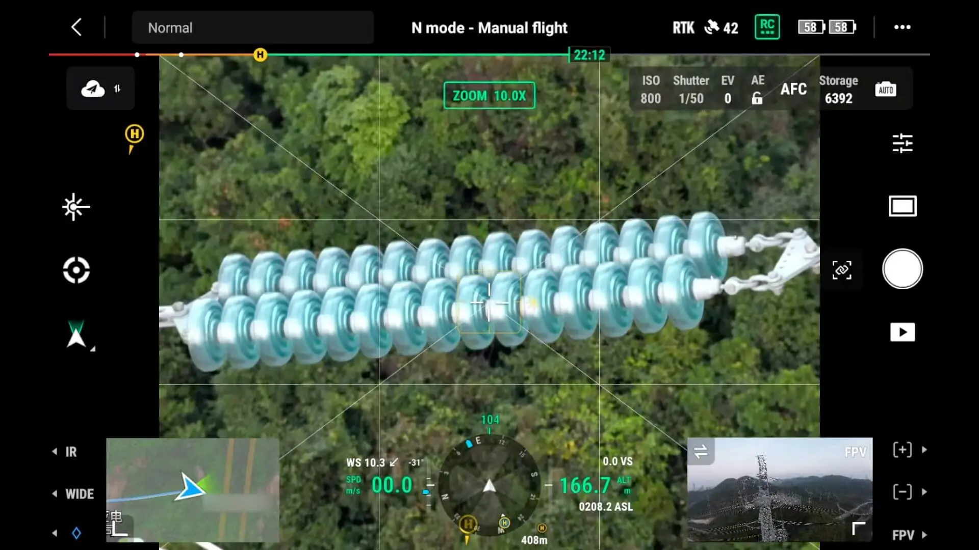 Informe con datos, alertas y resultados obtenidos mediante operaciones de drones automatizados