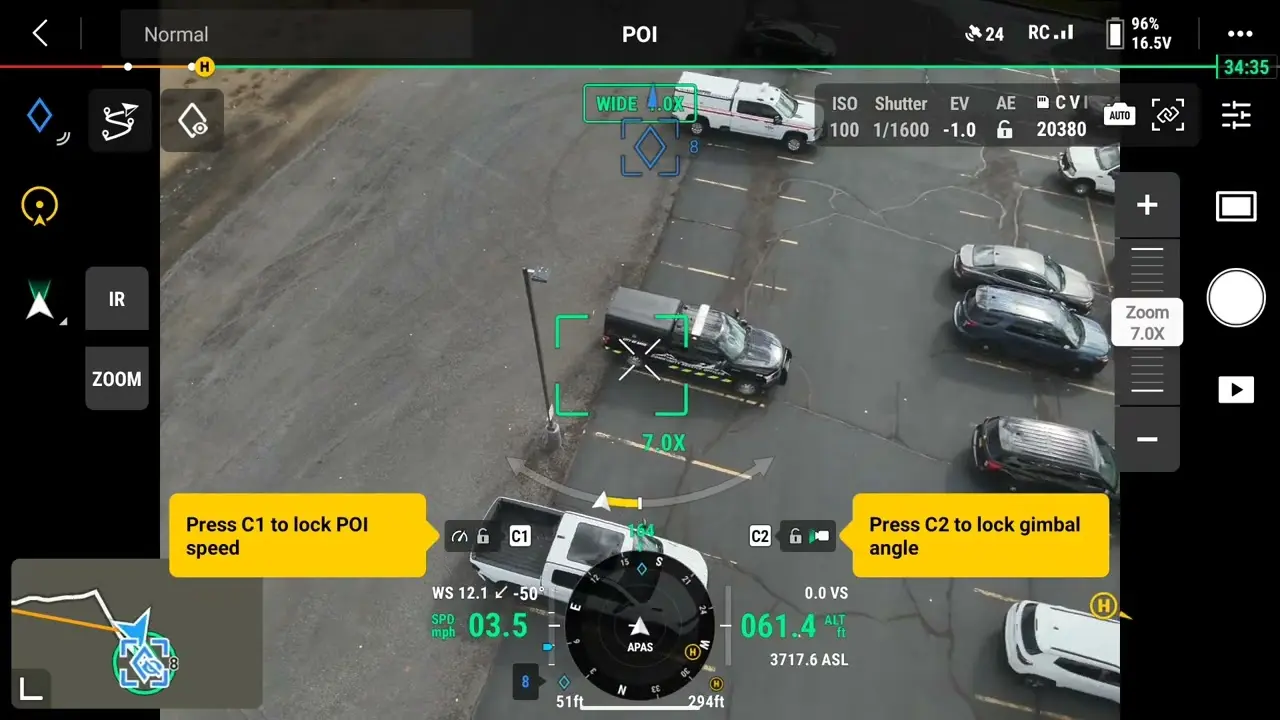 Seguimiento automático de personas y vehículos mediante inteligencia artificial desde una plataforma de drones automatizados